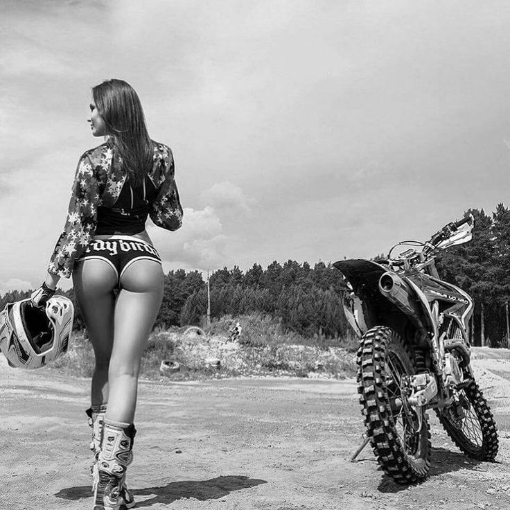 Beautiful girls and motorcycles in Makasar