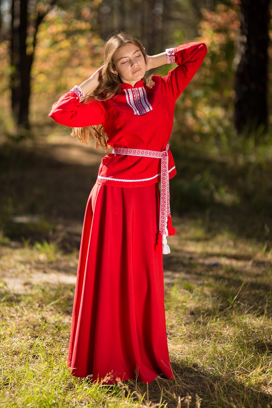 Underwear Women in Slavic costumes in Makasar