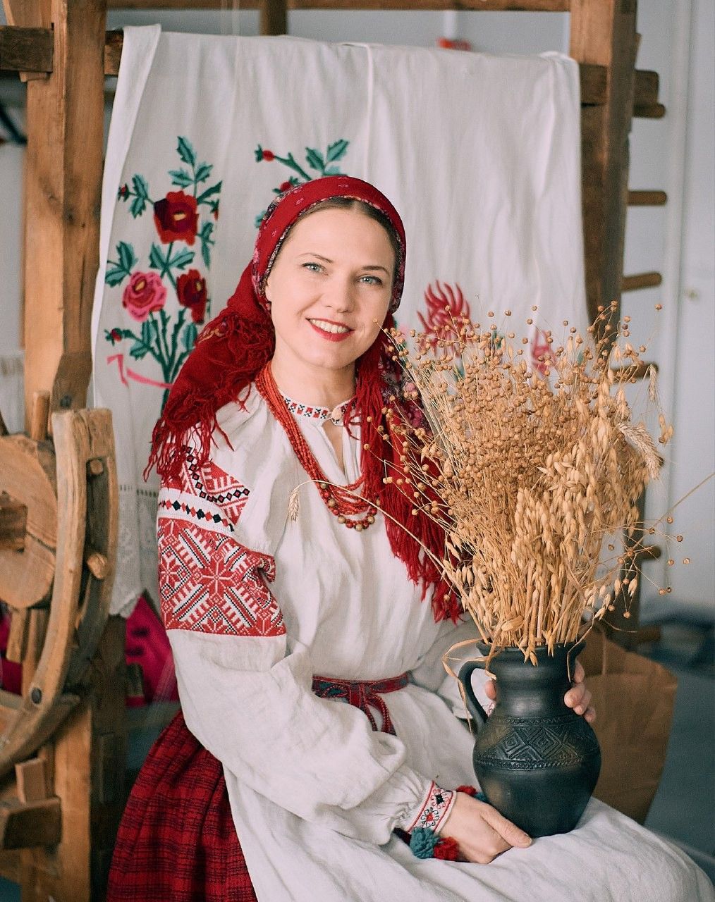 Women in Slavic costumes in Makasar