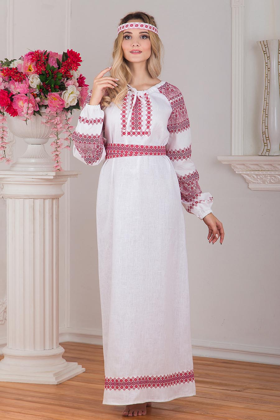 Women in Slavic costumes in Makasar