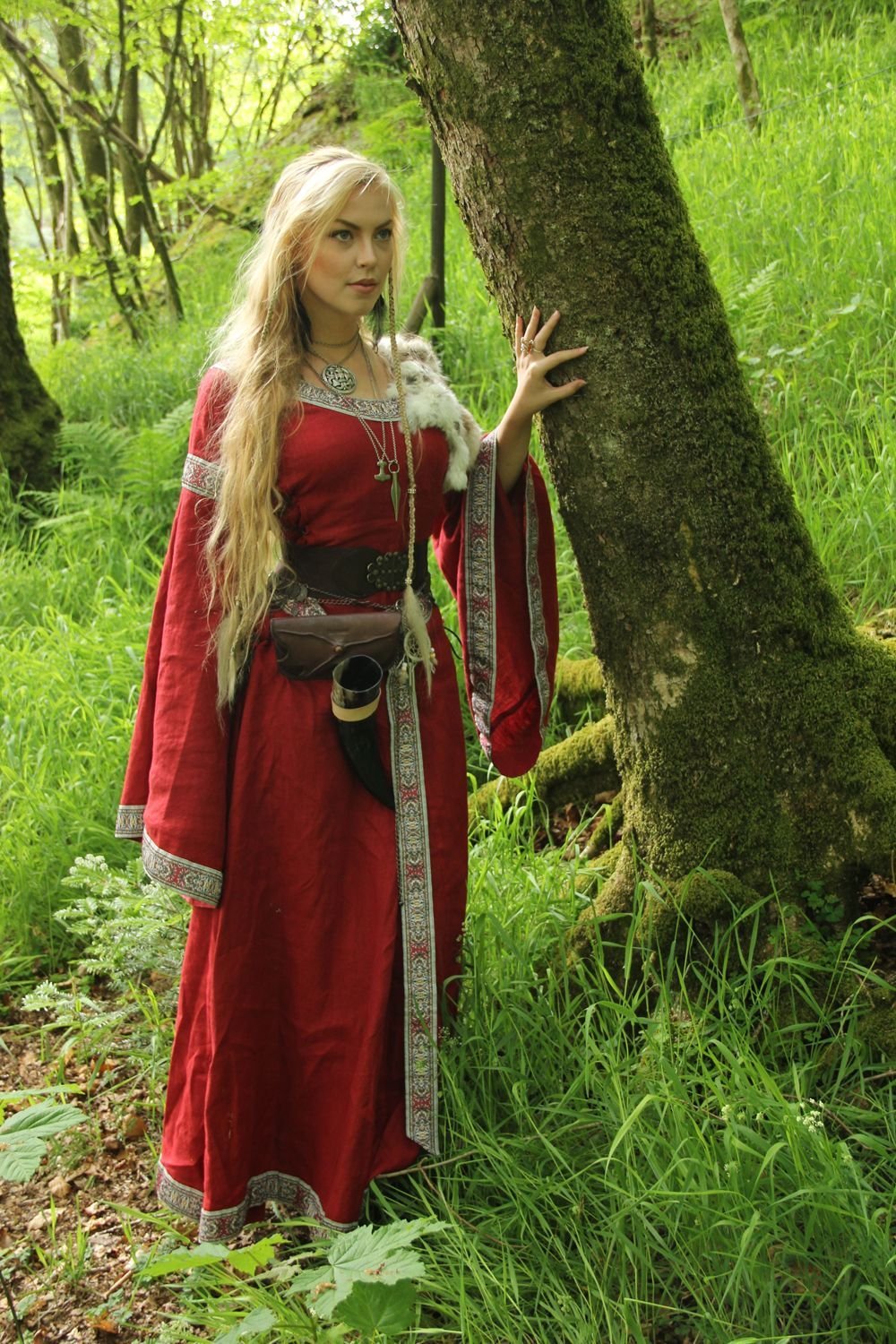 Women in Slavic costumes in Makasar