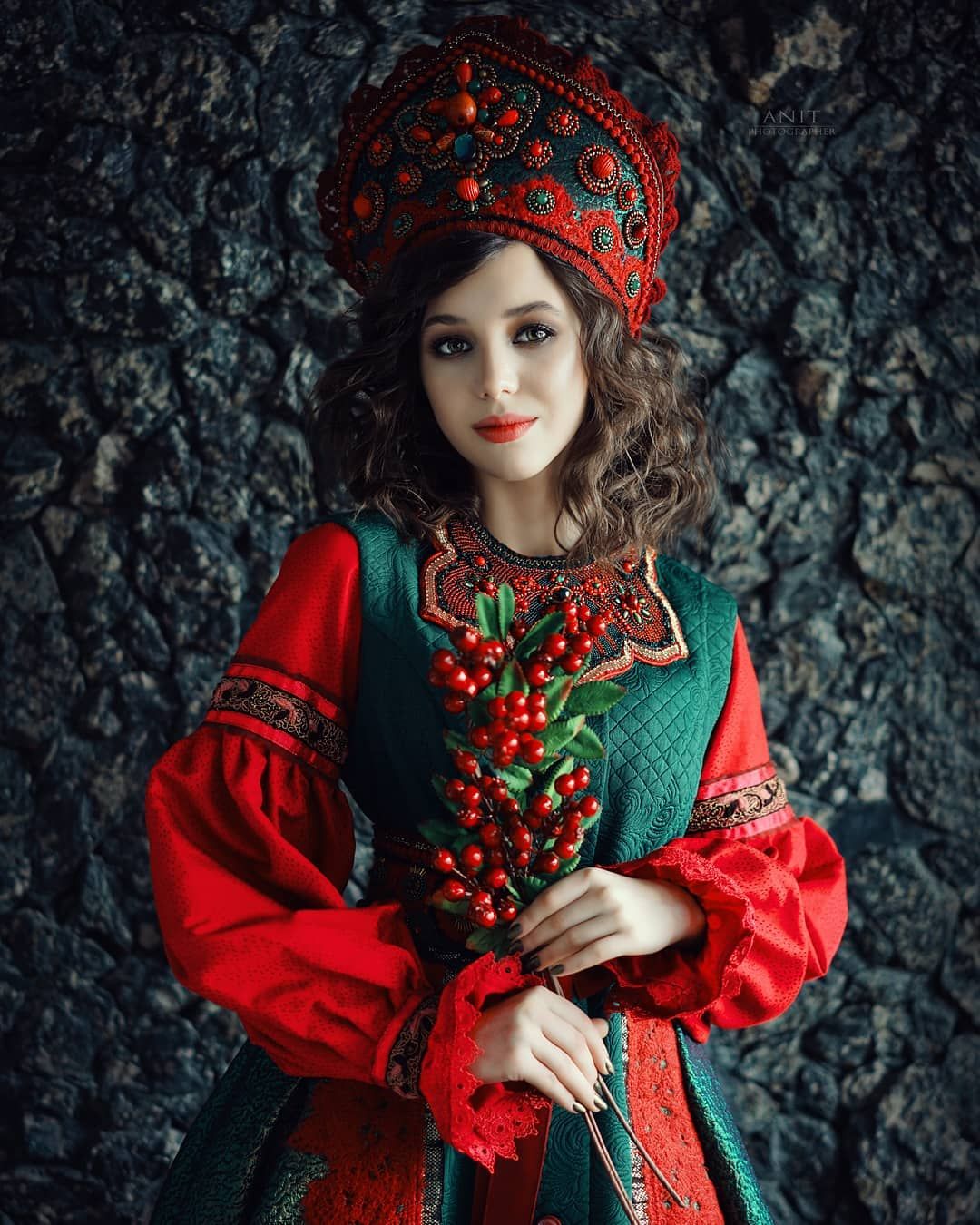Nude girl Women in Slavic costumes in Makasar
